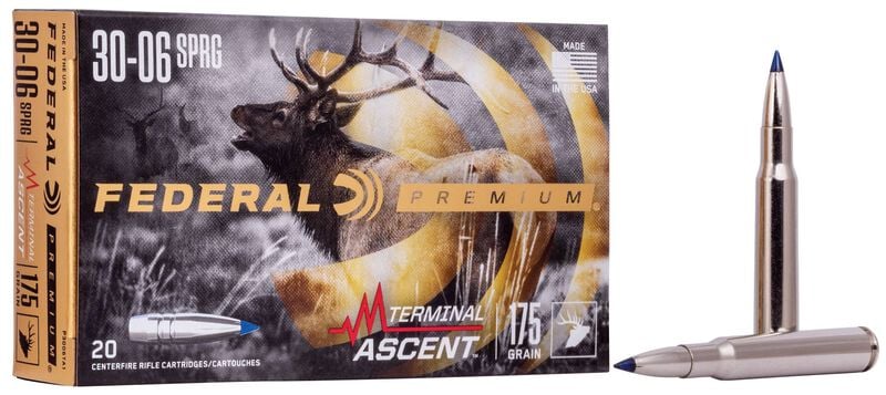 Federal 30-06 175GR Terminal Ascent