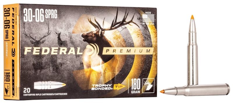 Federal Trophy Bonded Tip 30-06 180GR