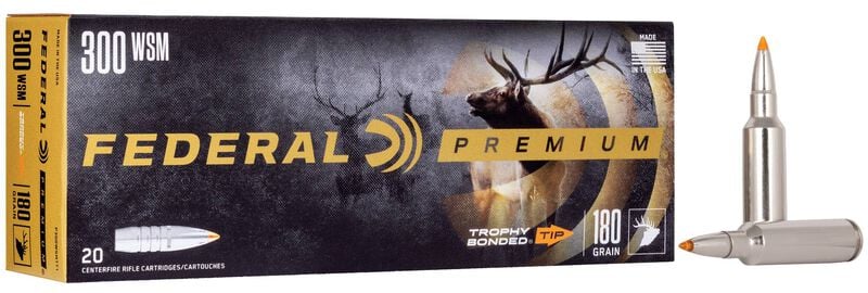 Federal Trophy Bonded Tip 300 WSM 180GR