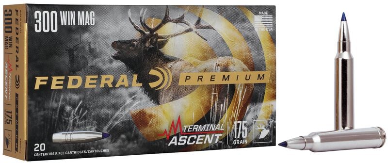 Federal 300 Win Mag 175GR Terminal Ascent
