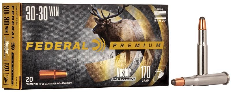 Federal Nosler Partition 30-30 Win 170GR