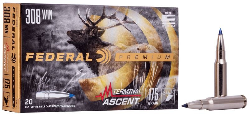 Federal 308 Win 175GR Terminal Ascent
