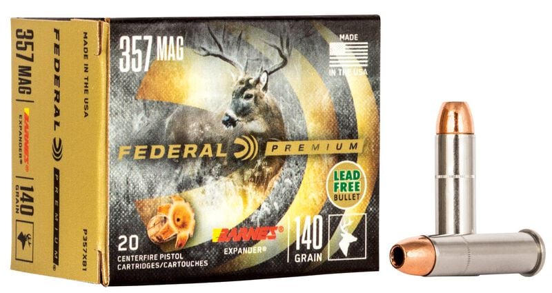 Federal Premium 357 Mag 140GR Barnes Expander
