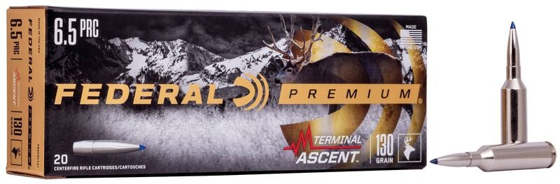 Federal 6.5 Prc 130GR Terminal Ascent