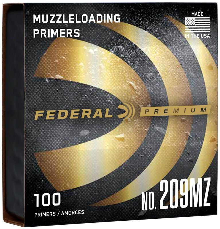 Federal Muzzleloading 209 Muzzleloader Primer 100 Per/box