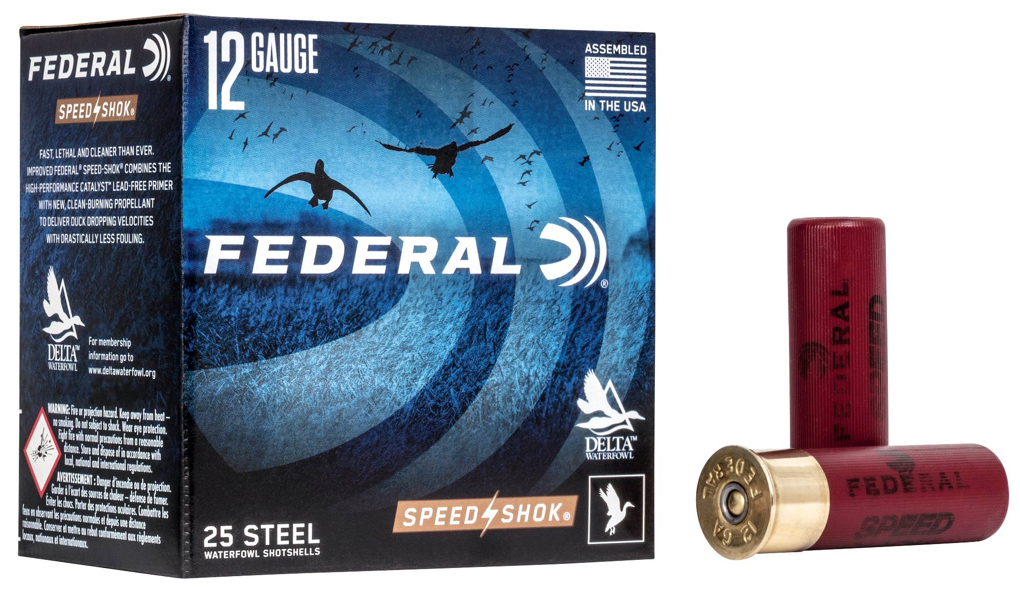 Federal Speed-Shok 12 Ga 3" 1-1/8.oz BBB HV Steel Ammo product image