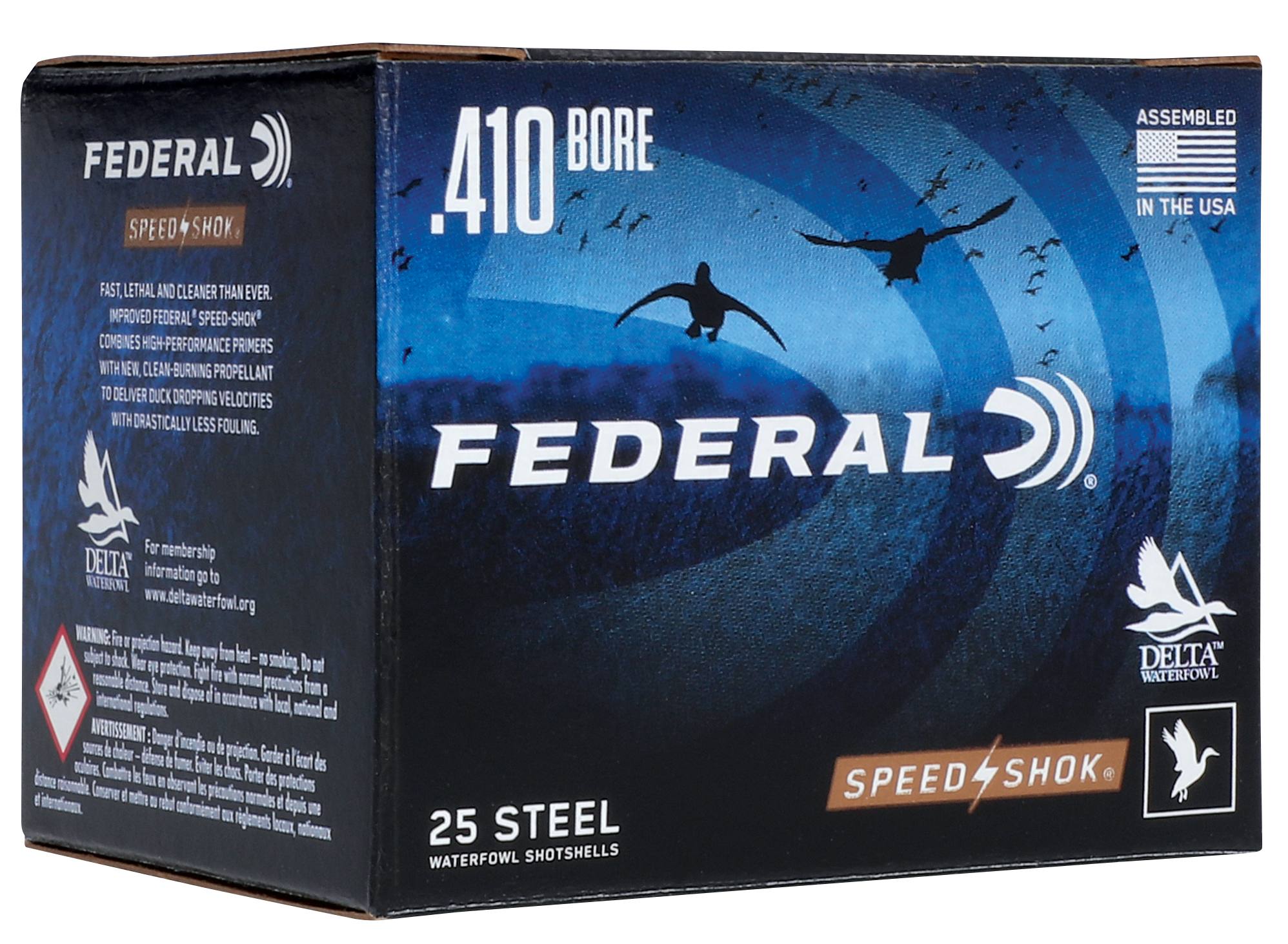 Federal Speed-Shok 410 3" 3/8 Oz #6 HV Steel Ammo product image