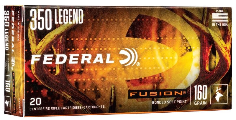 Federal Fusion Rifle 350 Legend 160gr - 20 Rounds