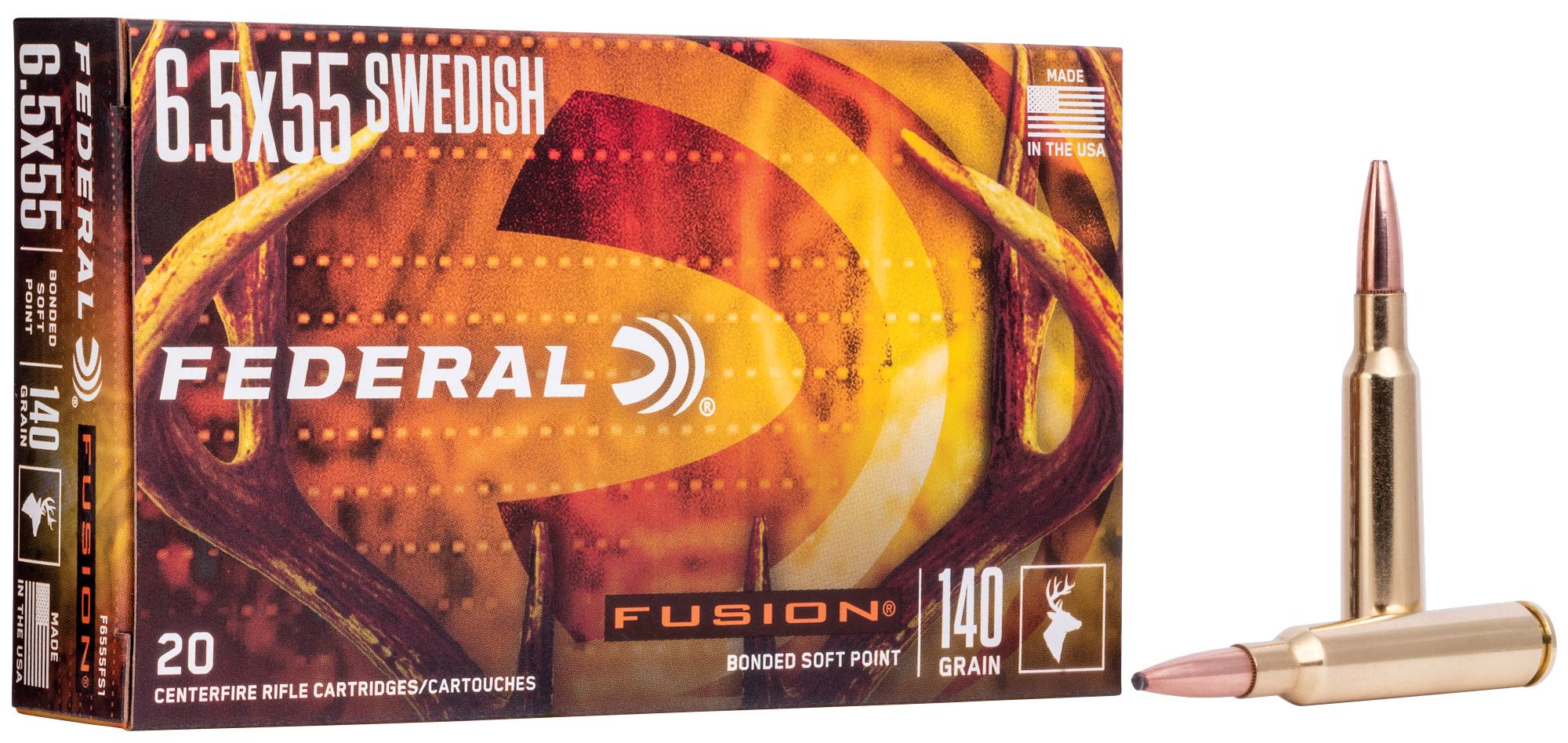 Federal Fusion 6.5x55 Swedish 140gr product image
