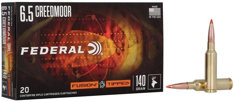 Federal Fusion 6.5 Creedmoor 140gr Tipped