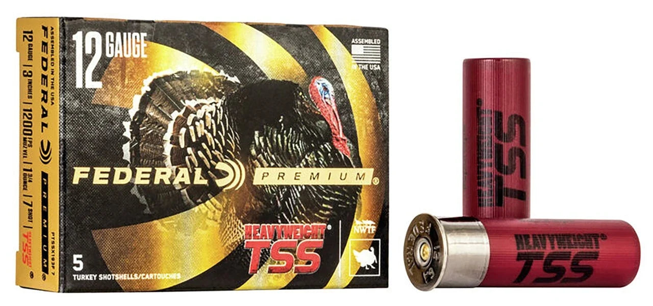 Federal Premium Turkey 12 Ga 3" 1.75 Oz #7 Heavyweight TSS