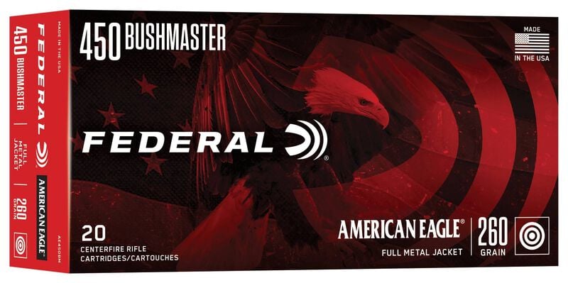 Federal American Eagle Rifle 450 Bushmaster 260gr - 20 Rounds