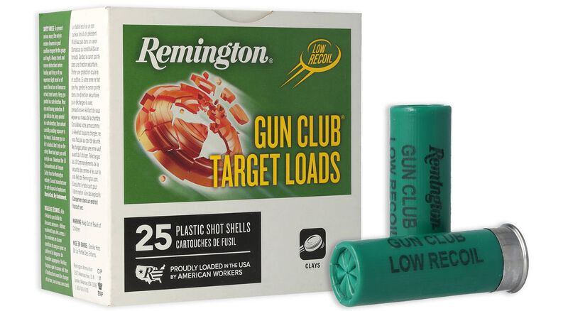 Remington - Gun Club - 12 Ga 2-3/4" - 1 1/8 oz - #8 Shot - 25 Rounds