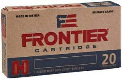 Hornady Frontier 5.56 NATO 75GR BOATTAIL HP MATCH AMMO 20 RD/BOX