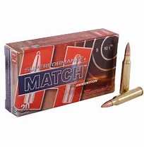 HORNADY SUPERFORMANCE MATCH 308 WIN 168 GR BTHP
