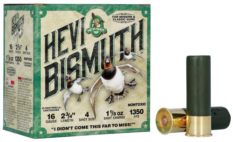 HEVI-Bismuth Waterfowl 16 Gauge 2-3/4" 1-1/8 oz #4 - Hevi-Shot product image