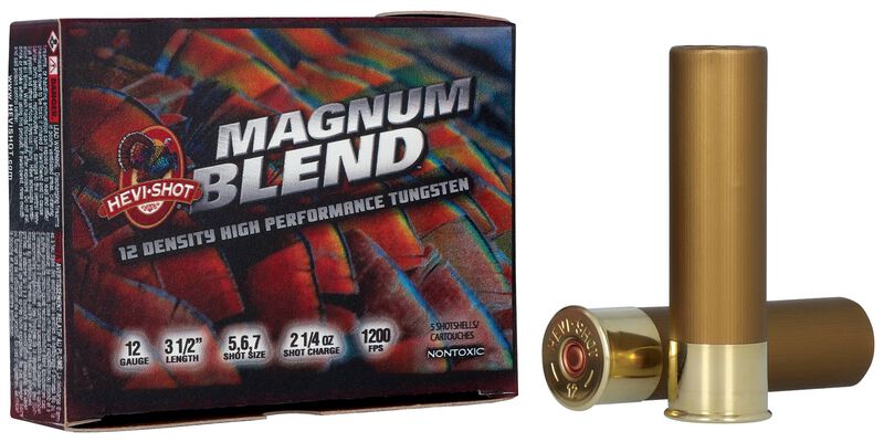 HEVI-Shot Magnum Blend Turkey 12 Gauge 3-1/2" 2-1/4 oz #5/#6/#7 - Hevi-Shot product image