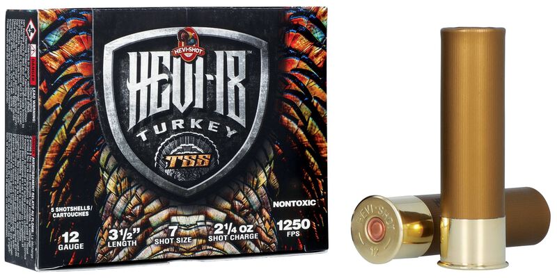 HEVI-18 TSS Turkey 12 Gauge 3-1/2" 2-1/4 oz #7 - Hevi-Shot product image