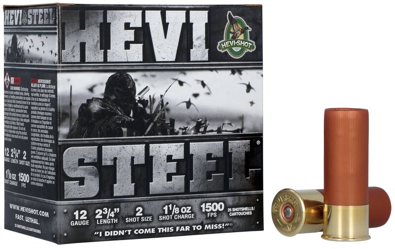 HEVI-Steel Waterfowl 12 Gauge 2-3/4" 1-1/8 oz #2 - Hevi-Shot product image