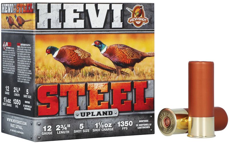 HEVI-Steel Upland 12 Gauge 2-3/4" 1-1/8 oz #5 - Hevi-Shot product image