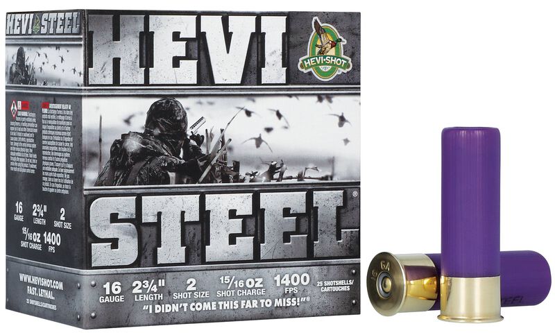 HEVI-Steel Waterfowl 16 Gauge 2-3/4" 15/16 oz #2 - Hevi-Shot product image