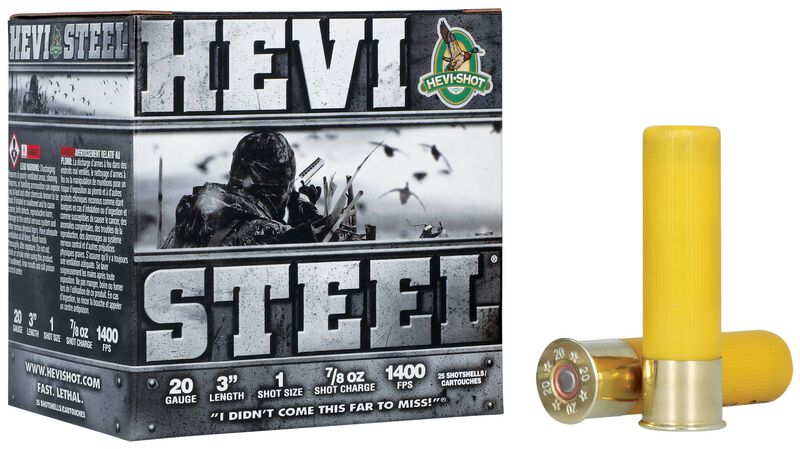 HEVI-Steel Waterfowl 20 Gauge 3" 7/8 oz #1 - Hevi-Shot product image