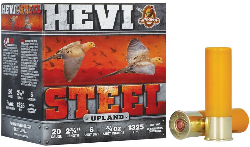 HEVI-Steel Upland 20 Gauge 2-3/4" 3/4 oz #6 - Hevi-Shot product image