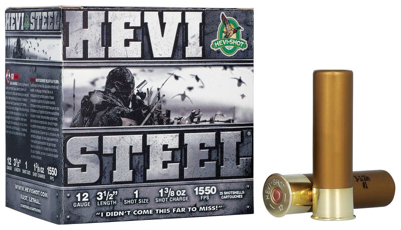 HEVI-Steel Waterfowl 12 Gauge 3-1/2" 1-3/8 oz #1 - Hevi-Shot product image