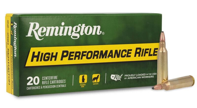 Remington R22501 22-250 Rem 55GR PSP Ammo – 21311