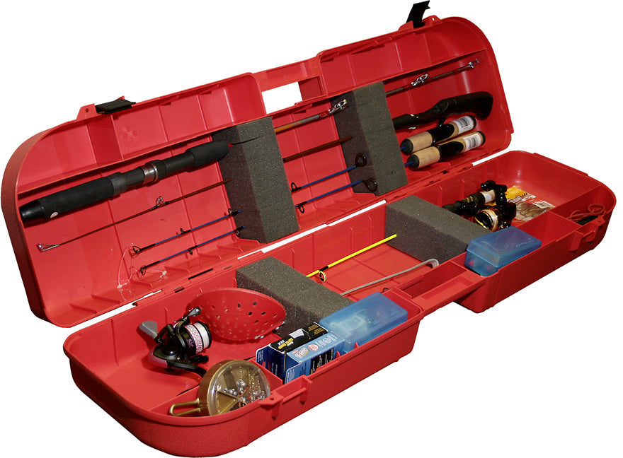 MTM Case-Gard Ice Fishing Rod Box Red