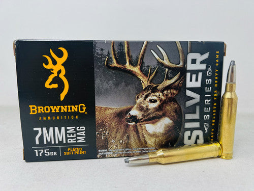 Browning Silver Series Rifle Ammunition - 7mm Rem Mag — 175 gr
