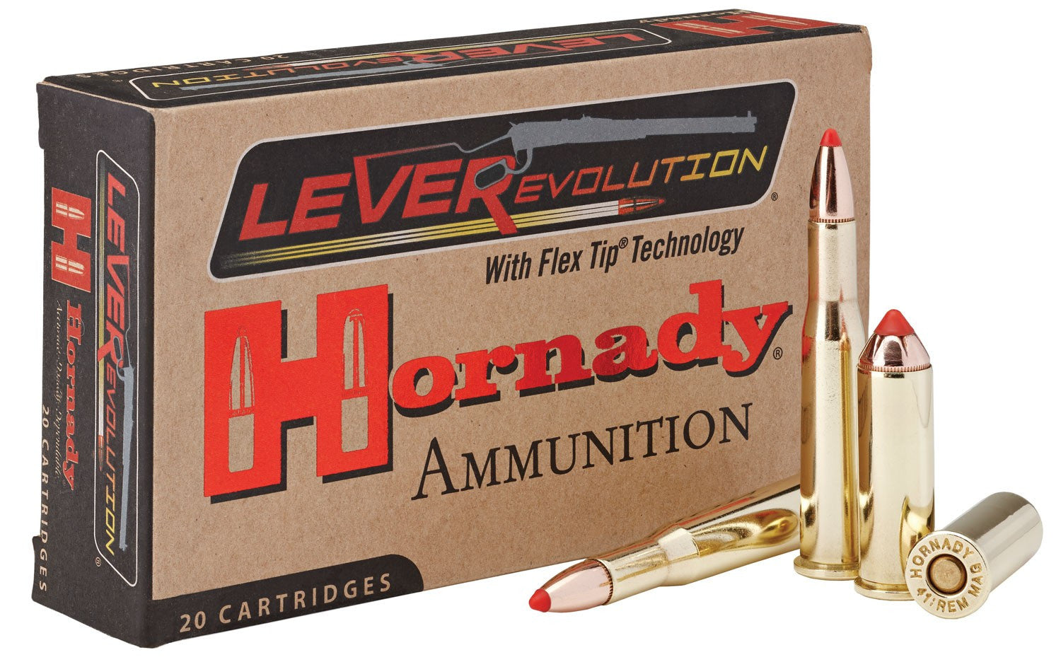HORNADY LEVEREVOLUTION 25-35 WIN 110 GR FTX 20 RDS-High Falls Outfitters