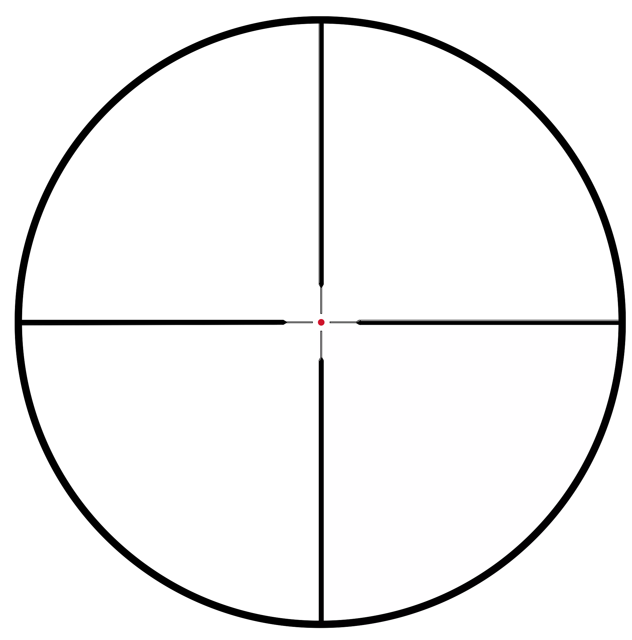Bushnell R5 3-9X40 Riflescopes - Illuminated Multi-X
