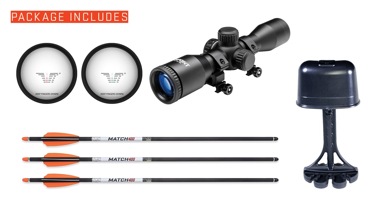 Wicked Ridge INVADER M1, ACUdraw, Pro-View Scope, Peak XT