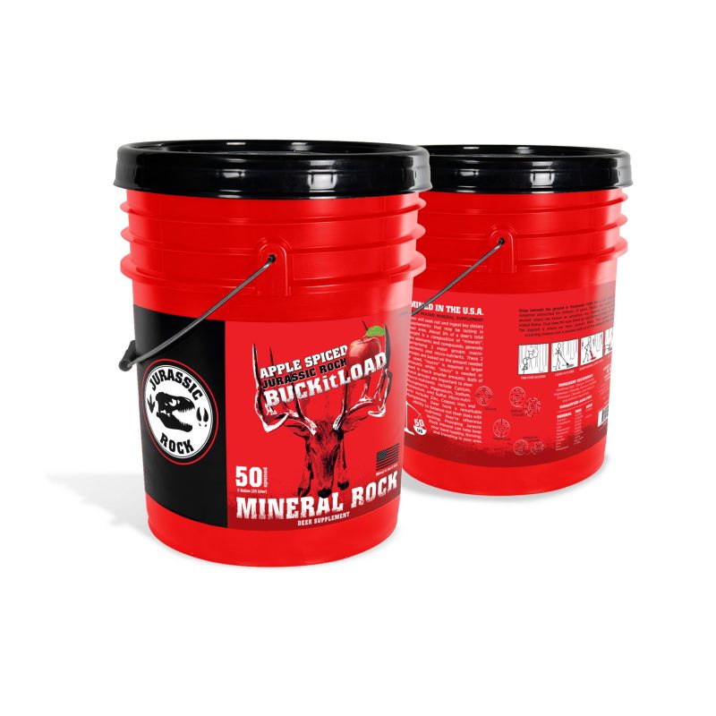 Jurassic Rock BUCKitLoad Apple Spiced mineral rock 50 lb bucket