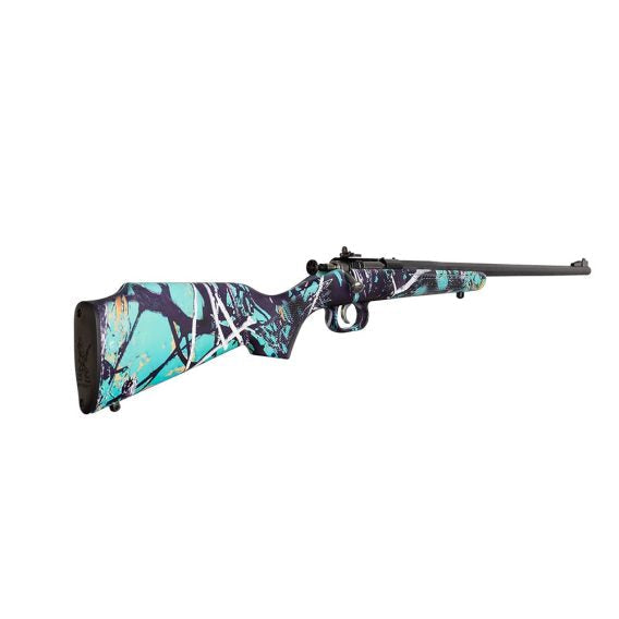 Crickett Gen 2 .22 LR Rifle – Muddy Girl Serenity Camo, Blued