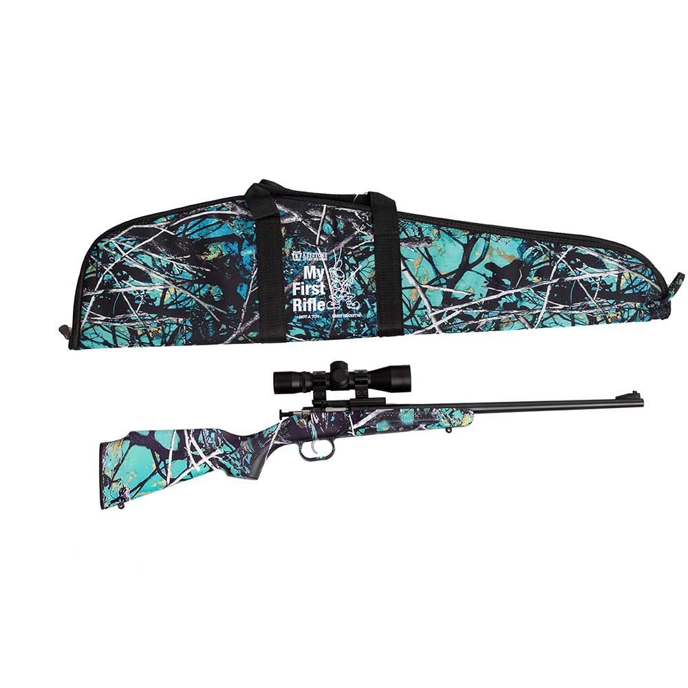 Crickett Gen 2 .22 LR Rifle Package – Serenity Camo, Blued product image