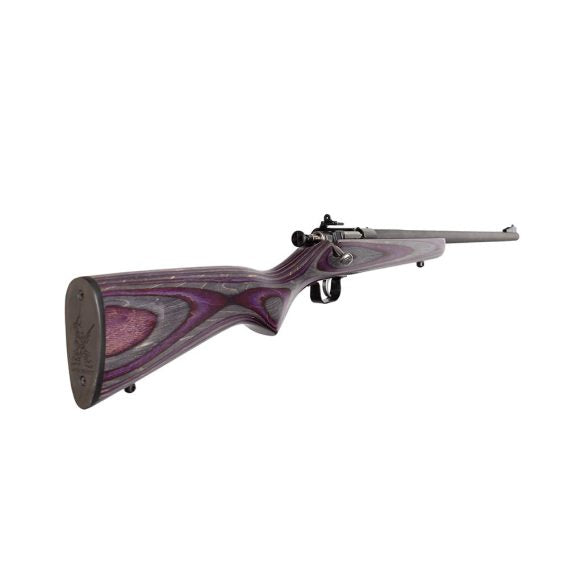 Crickett Gen 2 .22 LR Rifle – Purple Laminate, Blued