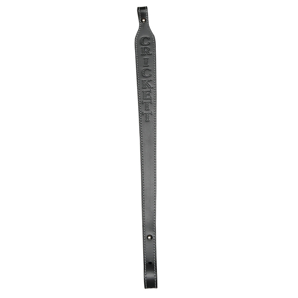 Crickett Logo Leather Sling – Black product image
