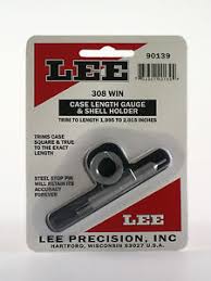 LEE CASE LENGTH GAUGE AND SHELL HOLDER   .308 WIN