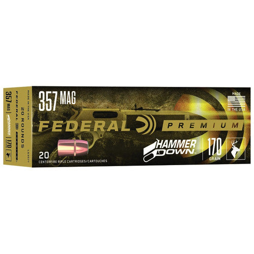 Federal Premium HammerDown 357 Magnum 170gr - 20 Rounds