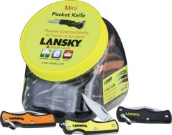 Lansky Mini Lockback Pocket Knife Bowl - 45 Piece Display