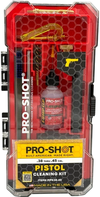 Pro-Shot Multi Pistol Boxed Cleaning Kit