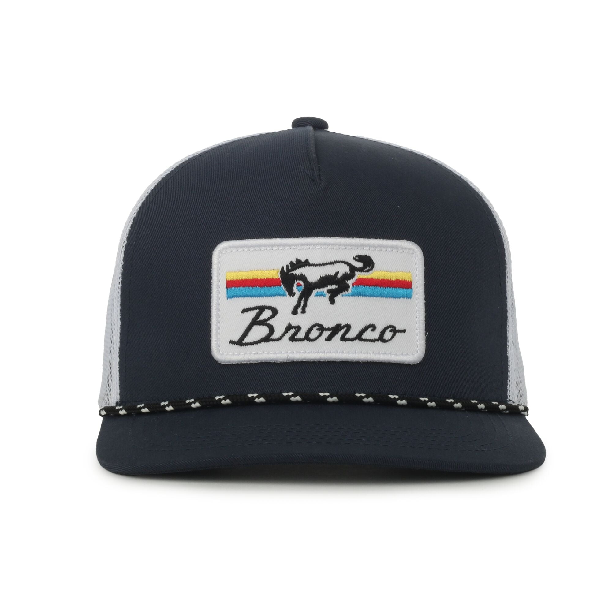 Ford Bronco Vintage Logo Navy/White Cap product image