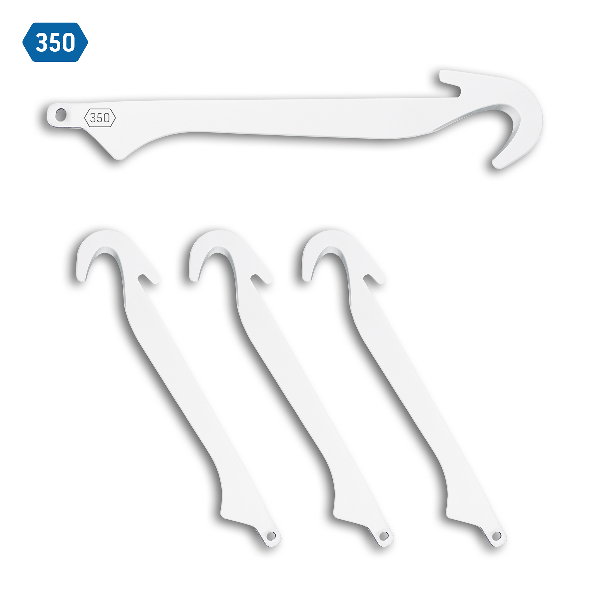 Outdoor Edge 3.5" Gutting RazorSafe Replacement Blades - 4 Pack