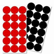 ProShot Splatter Shot 1" Repair Patches 216 Red/Black Patches