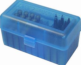 MTM CASE-GARD MEDIUM RIFLE FLIPTOP 50 RD AMMO CASE