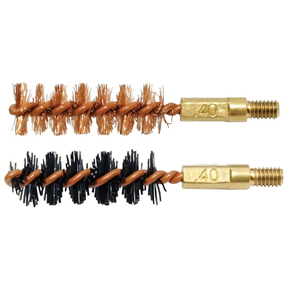 Otis .40 Cal/10mm Bore Brush Combo Nylon & Bronze, 2 Pack product image