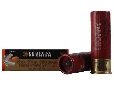 Federal Trophy Copper 12 Ga 2-3/4" 300GR Sabot Slug