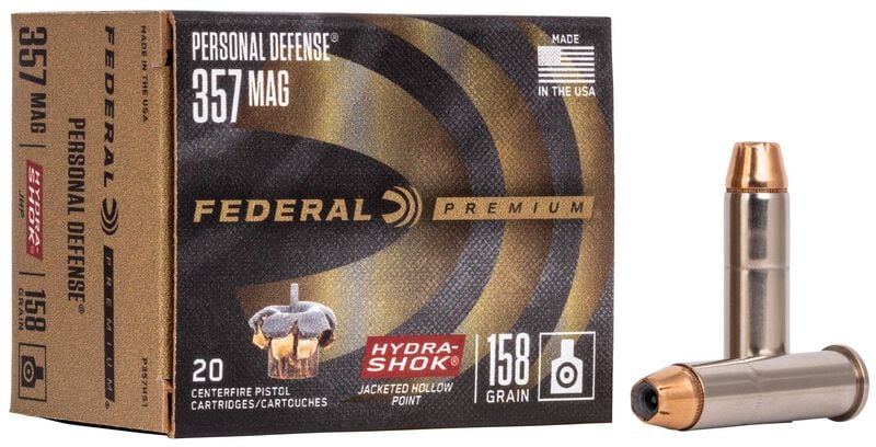 Federal Hydra-Shok 357 Mag 158GR JHP